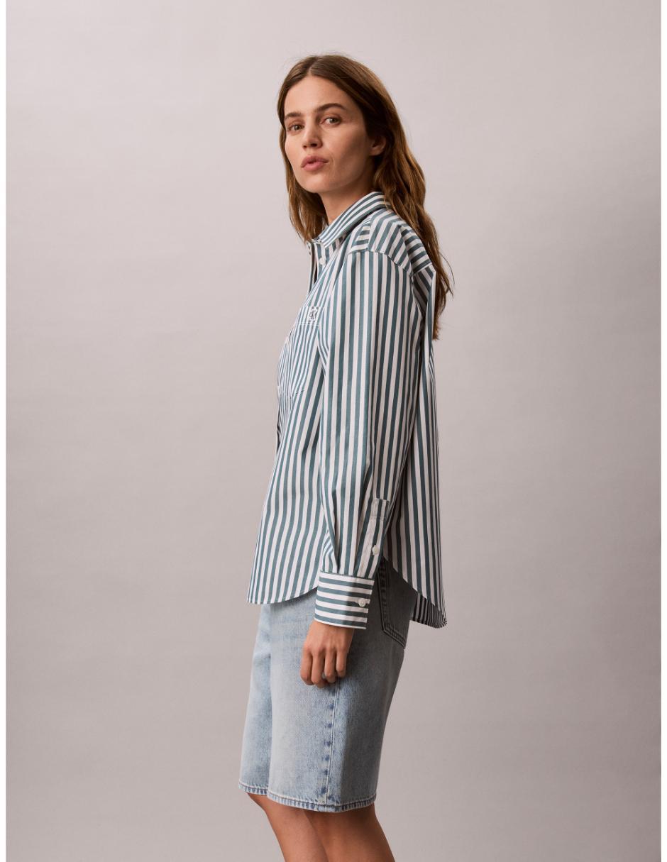 Blusa camisera manga Larga para mujer 5