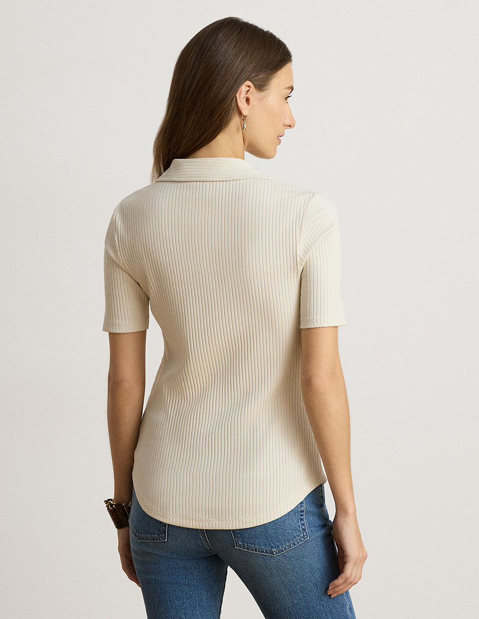 Playera tipo polo para mujer 7