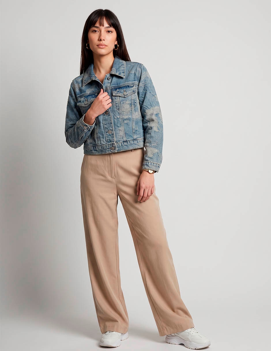 Chamarra denim para mujer Chamarra denim para mujer