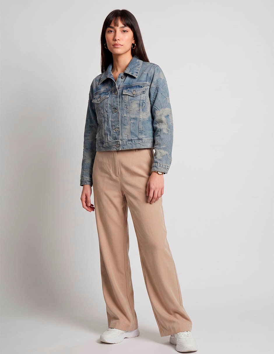Chamarra denim para mujer 3