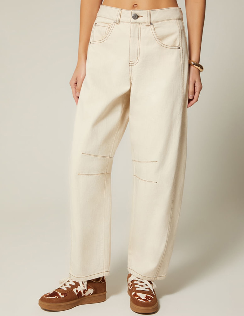 Jeans barrel para mujer Jeans barrel para mujer