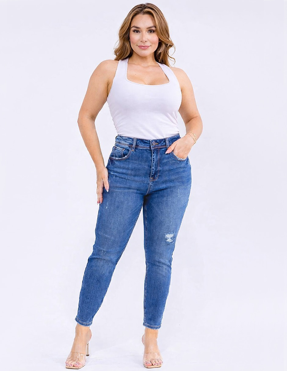 Jeans skinny para mujer 4