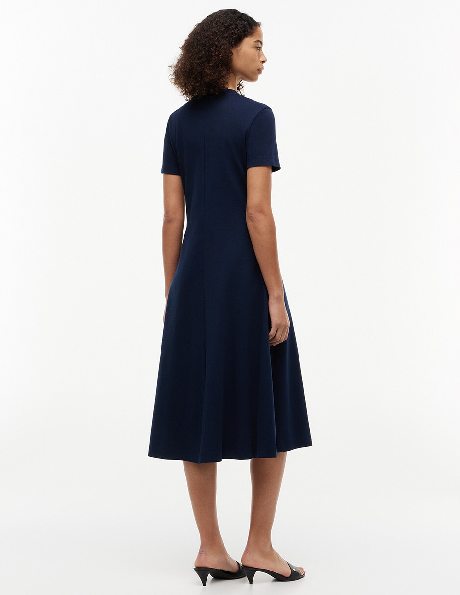 Vestido largo casual Interlock Ess para mujer 2