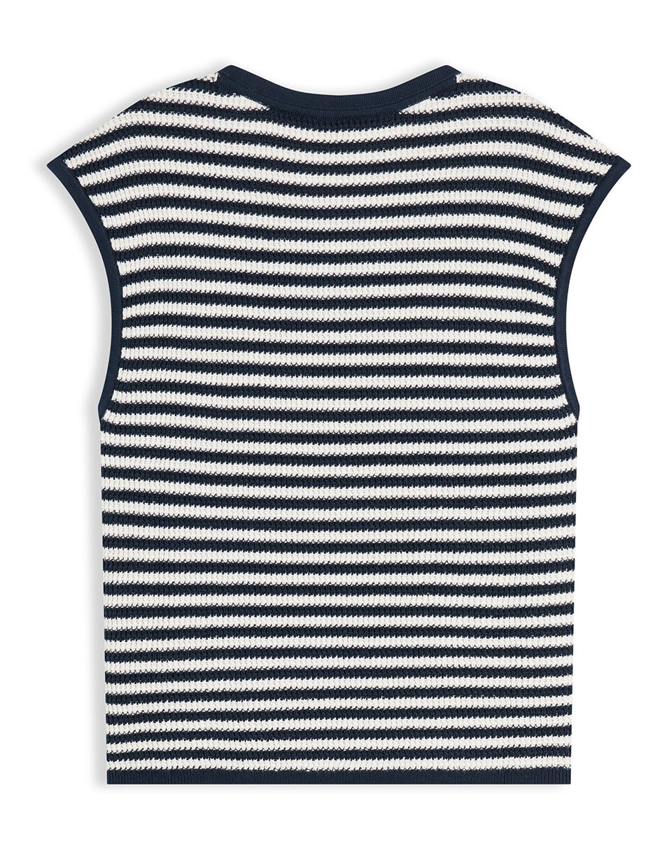 Suéter cuello redondo para mujer 2