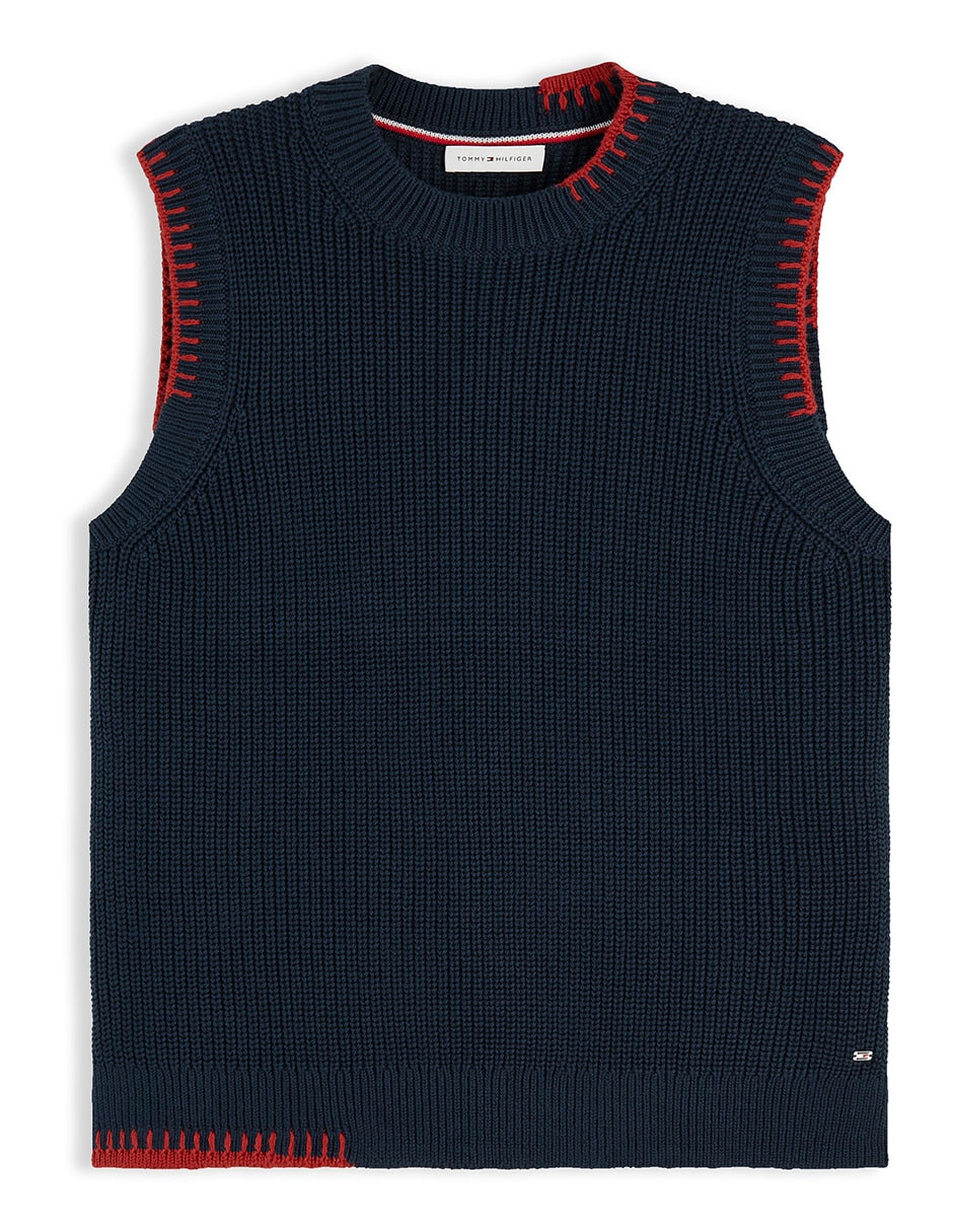Suéter cuello redondo para mujer