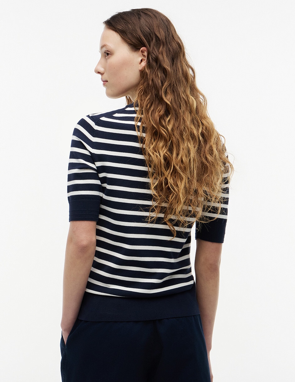 Suéter cuello redondo para mujer 5