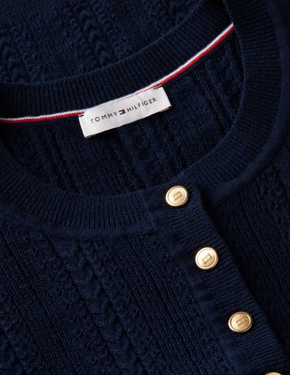 Suéter cuello redondo para mujer 6
