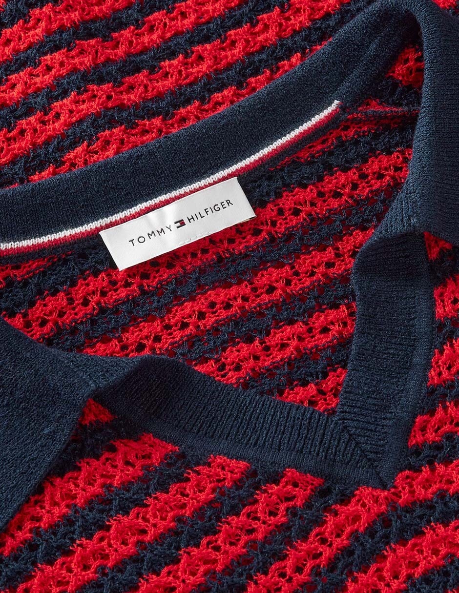 Suéter cuello polo para mujer 2