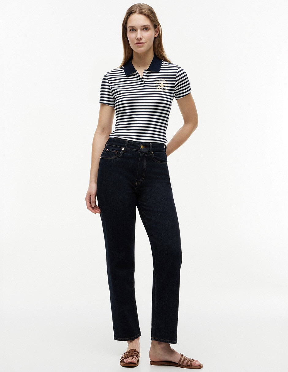 Playera tipo polo para mujer 2