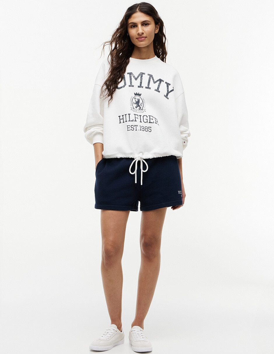 Sudadera Tommy Varsity Crest para mujer