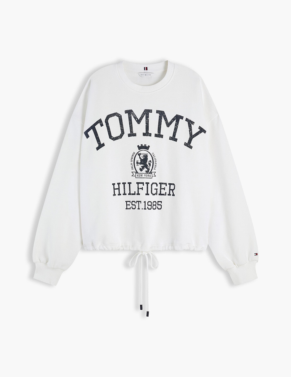 Sudadera Tommy Varsity Crest para mujer