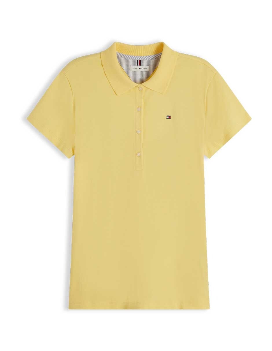 Playera tipo polo para mujer