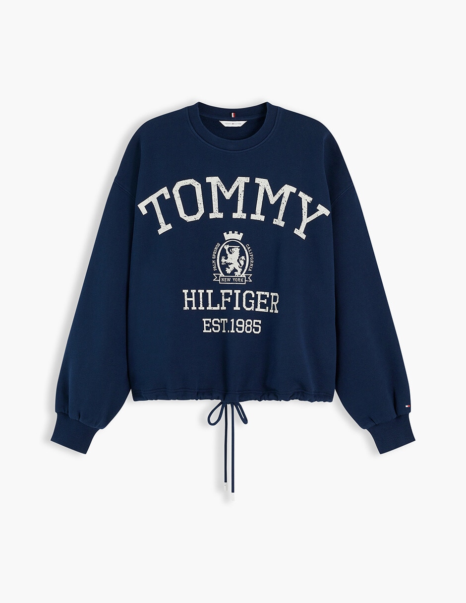 Sudadera Tommy Varsity Crest para mujer