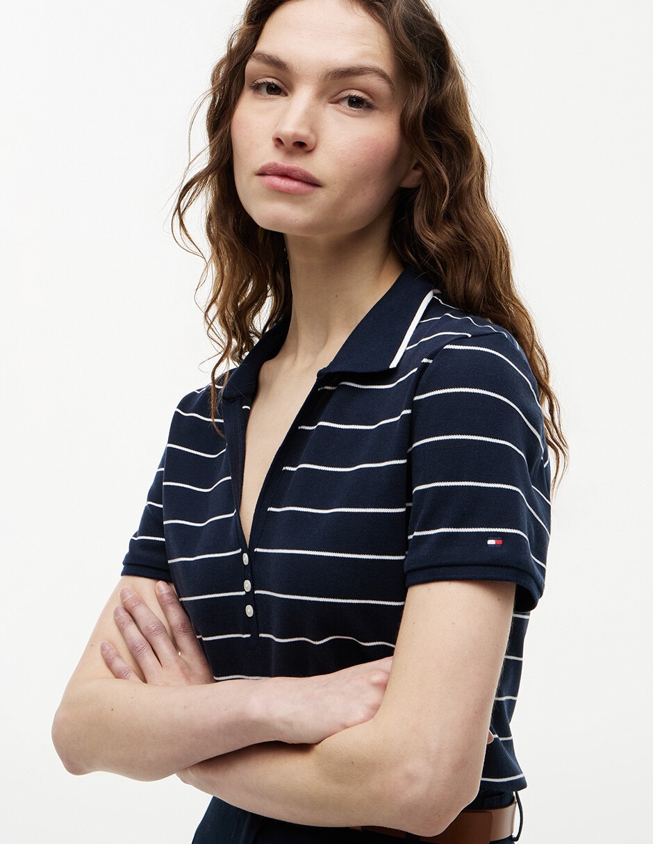 Playera tipo polo para mujer 3