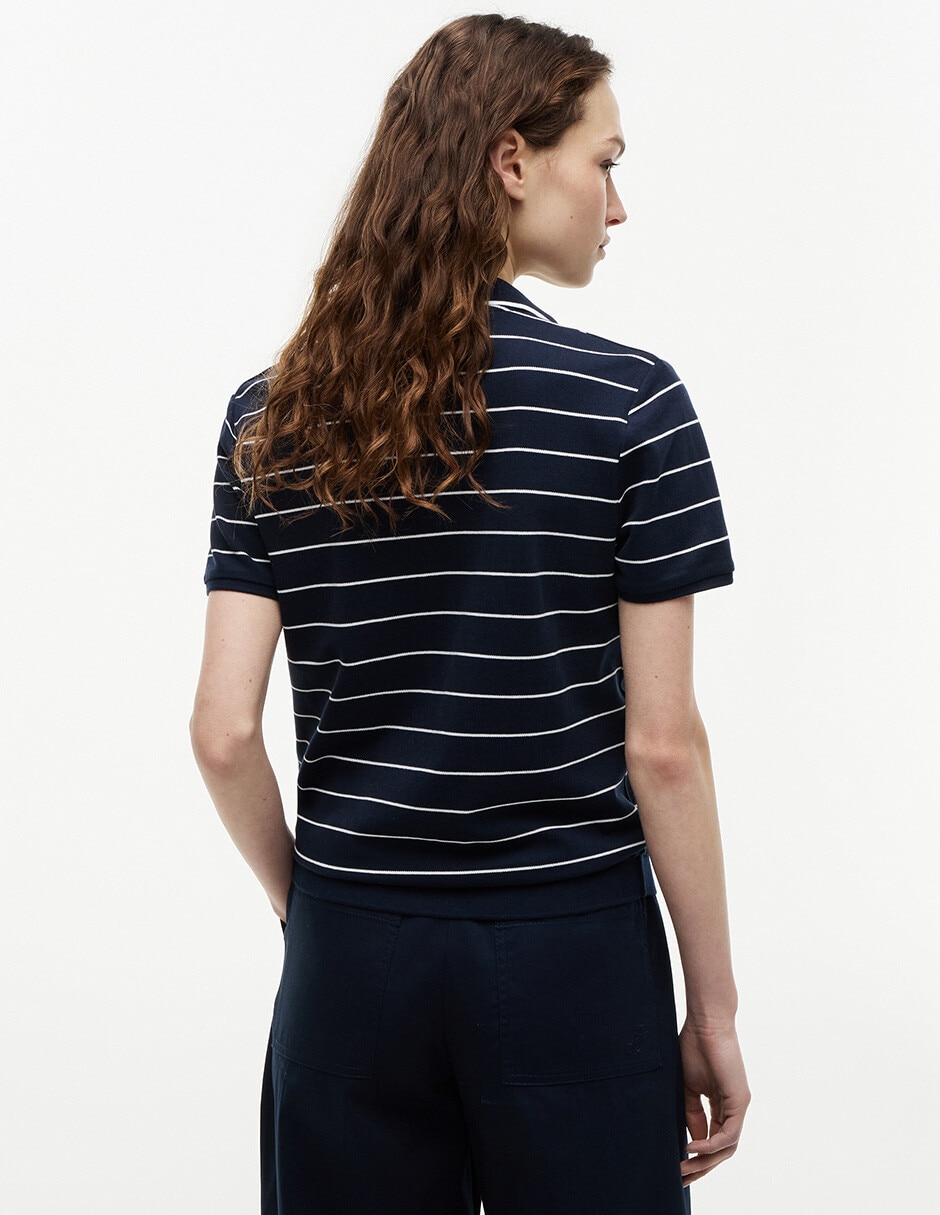 Playera tipo polo para mujer 4