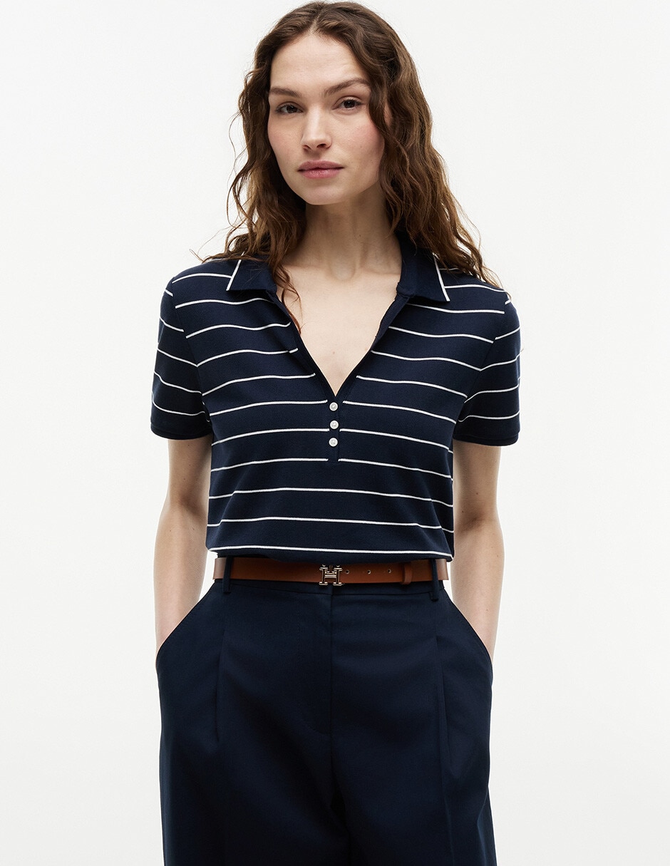 Playera tipo polo para mujer Playera tipo polo para mujer