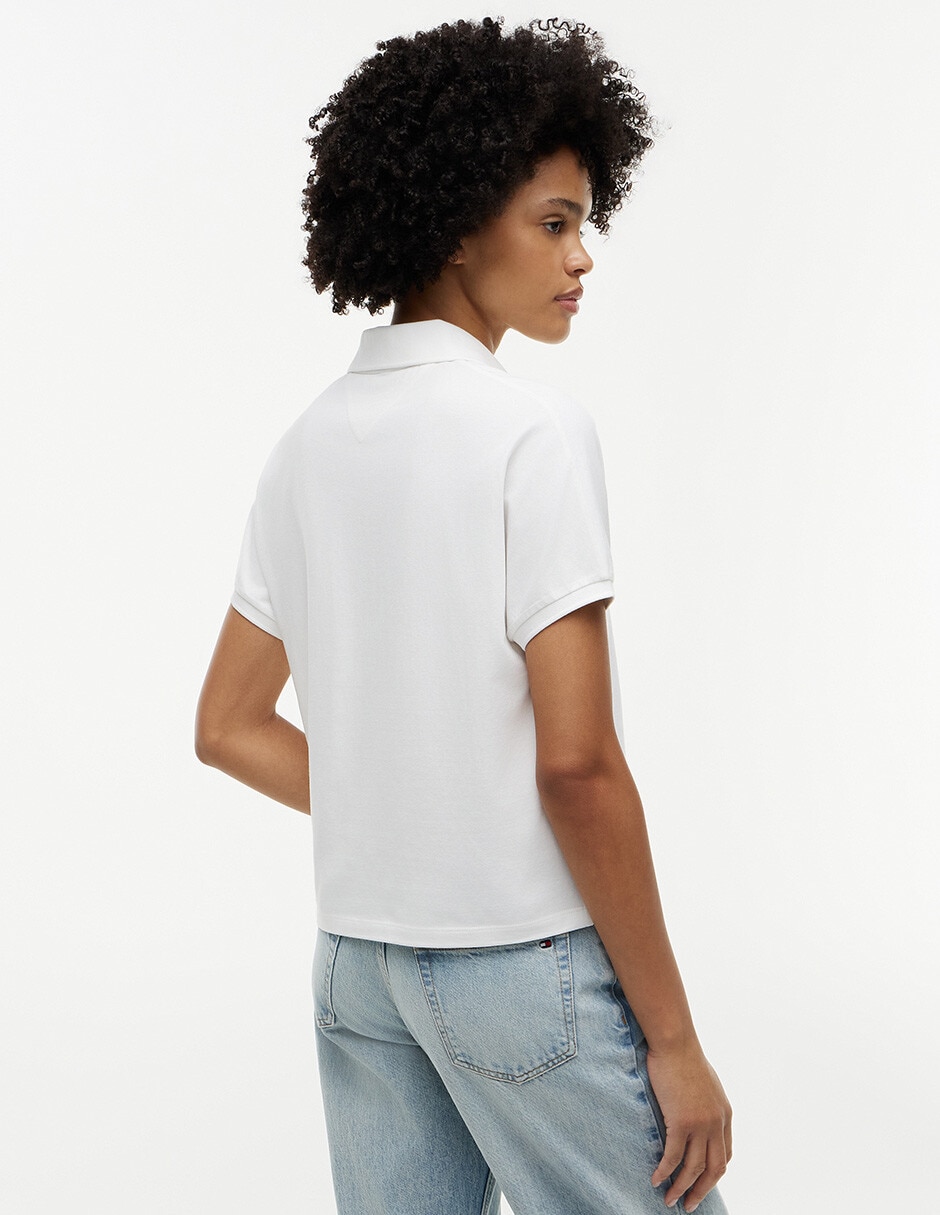 Playera tipo polo para mujer 4