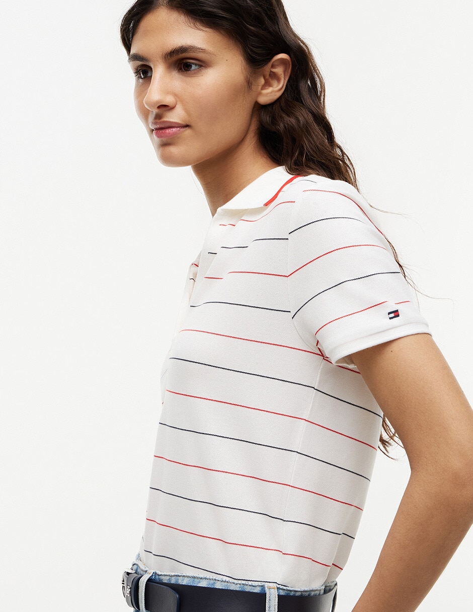 Playera tipo polo para mujer 2