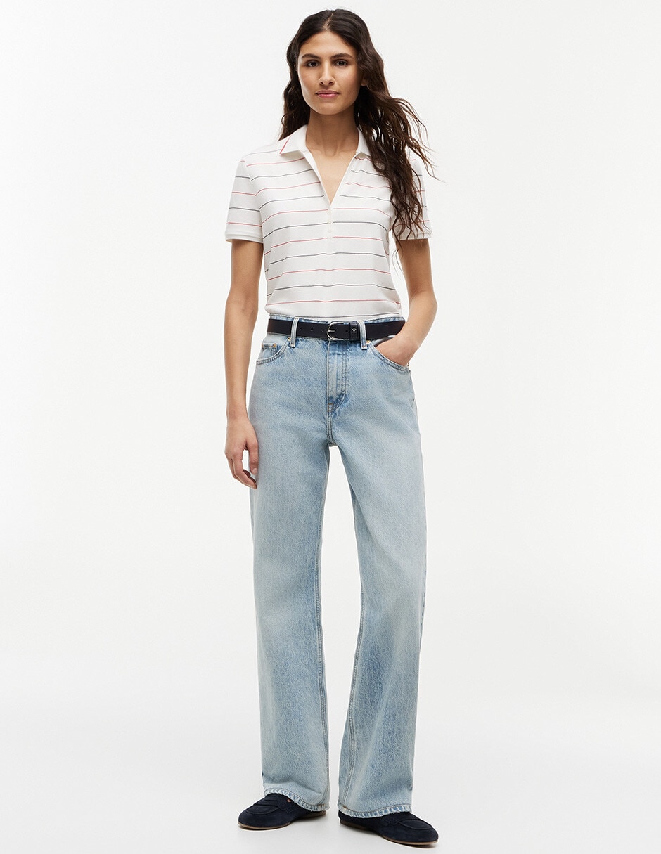 Playera tipo polo para mujer 3