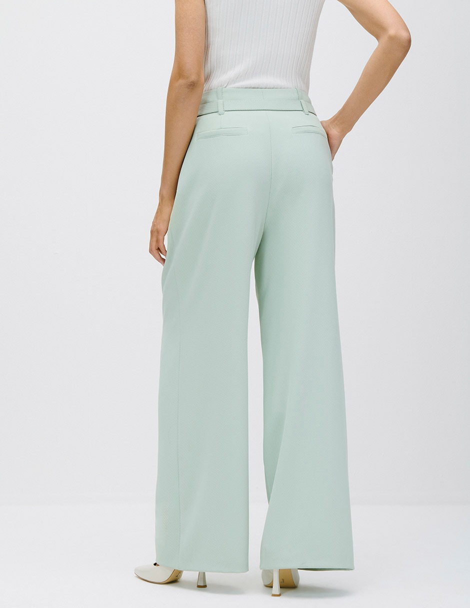 Pantalón relaxed Palazzo para mujer 3
