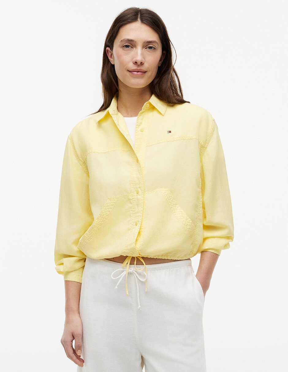 Blusa manga larga para mujer