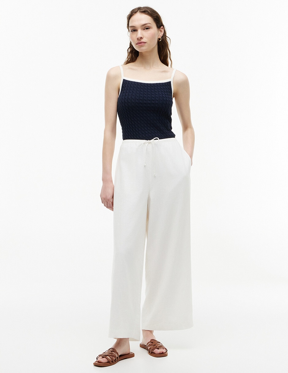 Pantalón regular para mujer 4