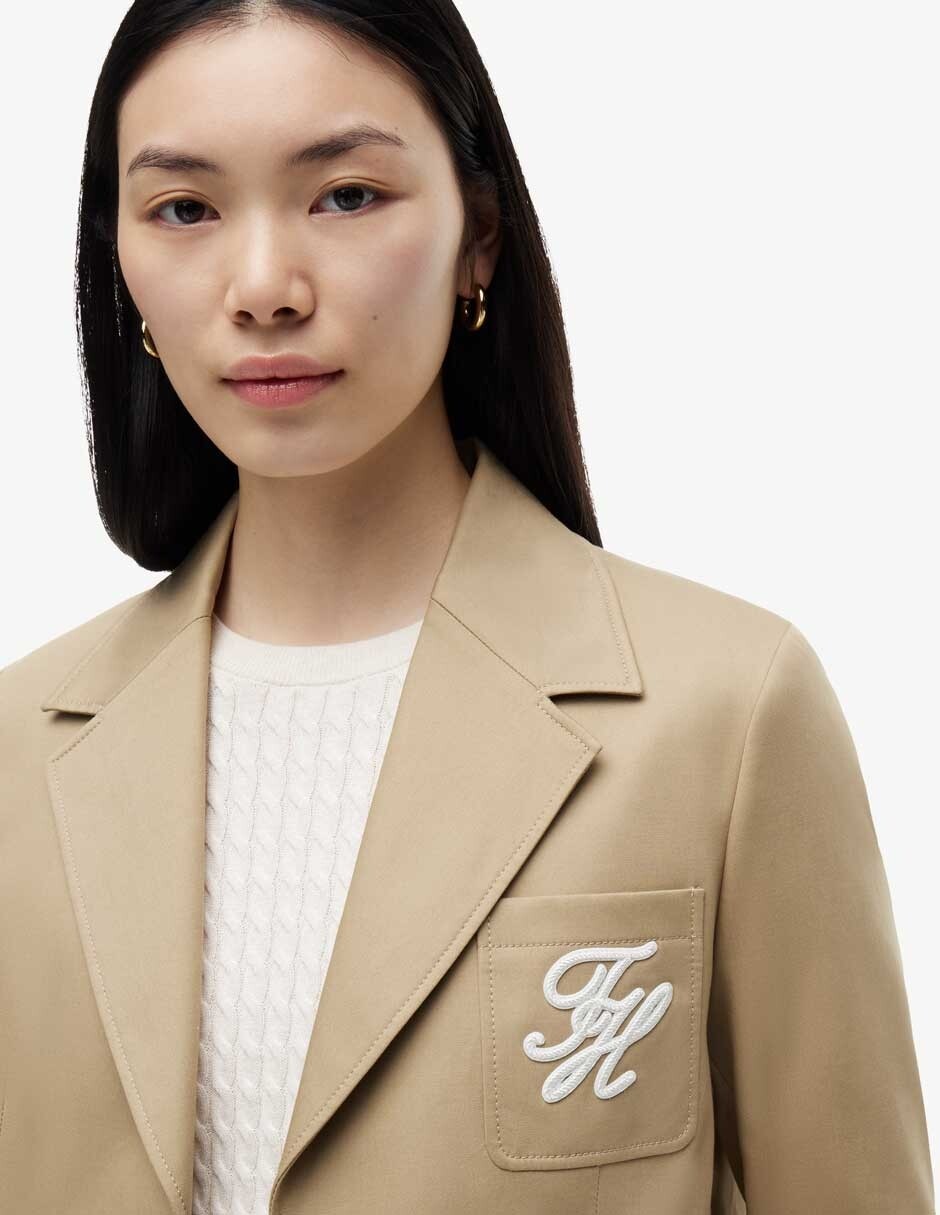Saco sastreado casual para mujer 6