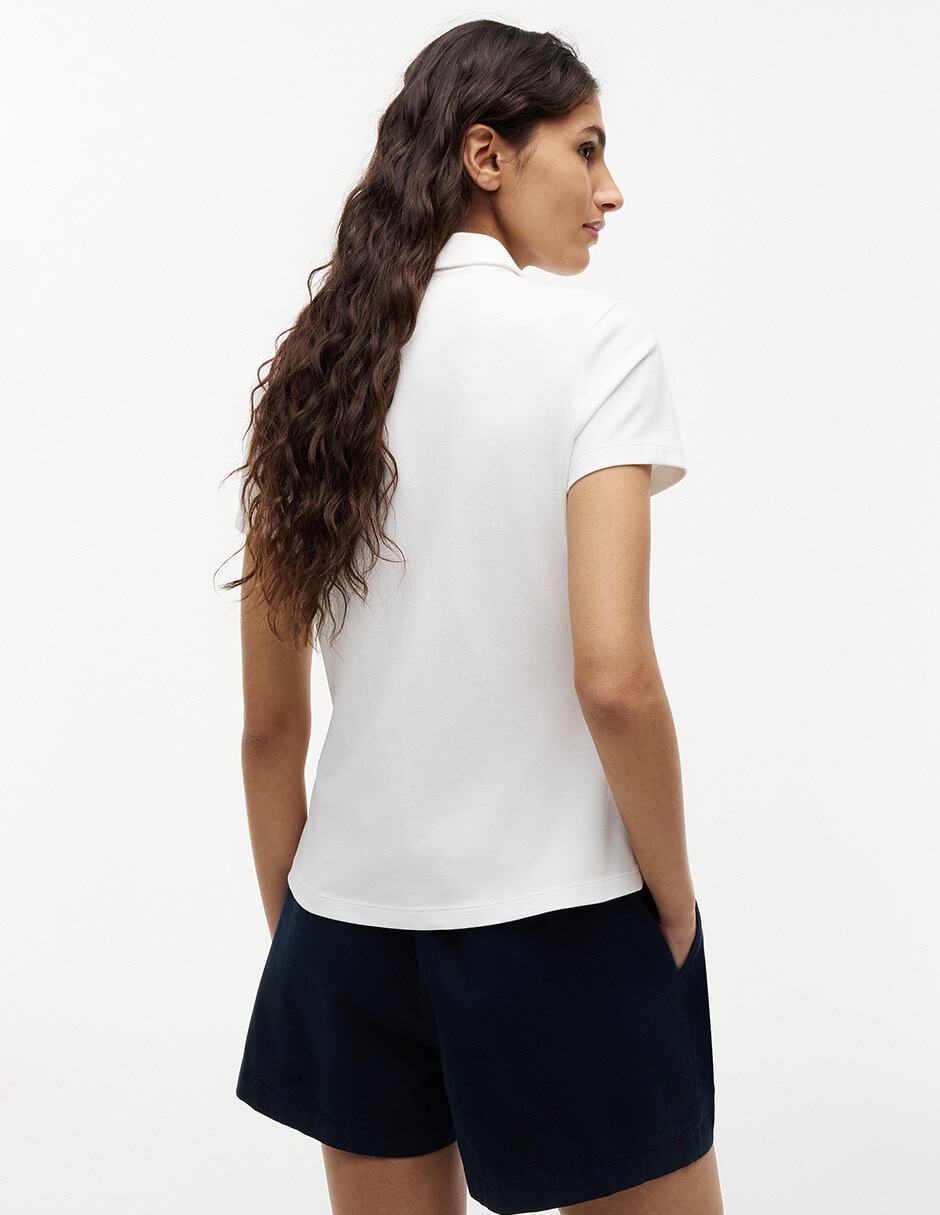Blusa manga corta para mujer 3