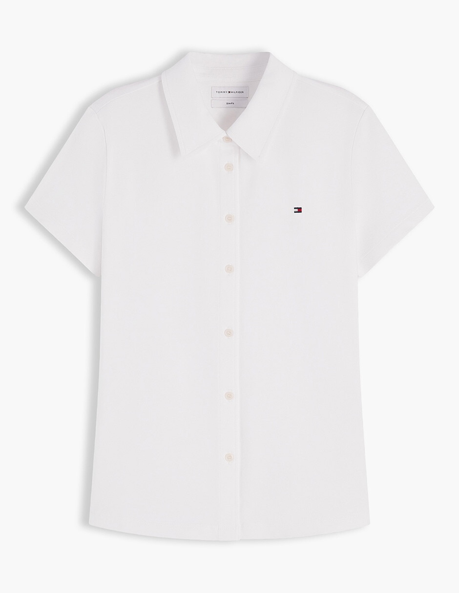 Blusa manga corta para mujer 5