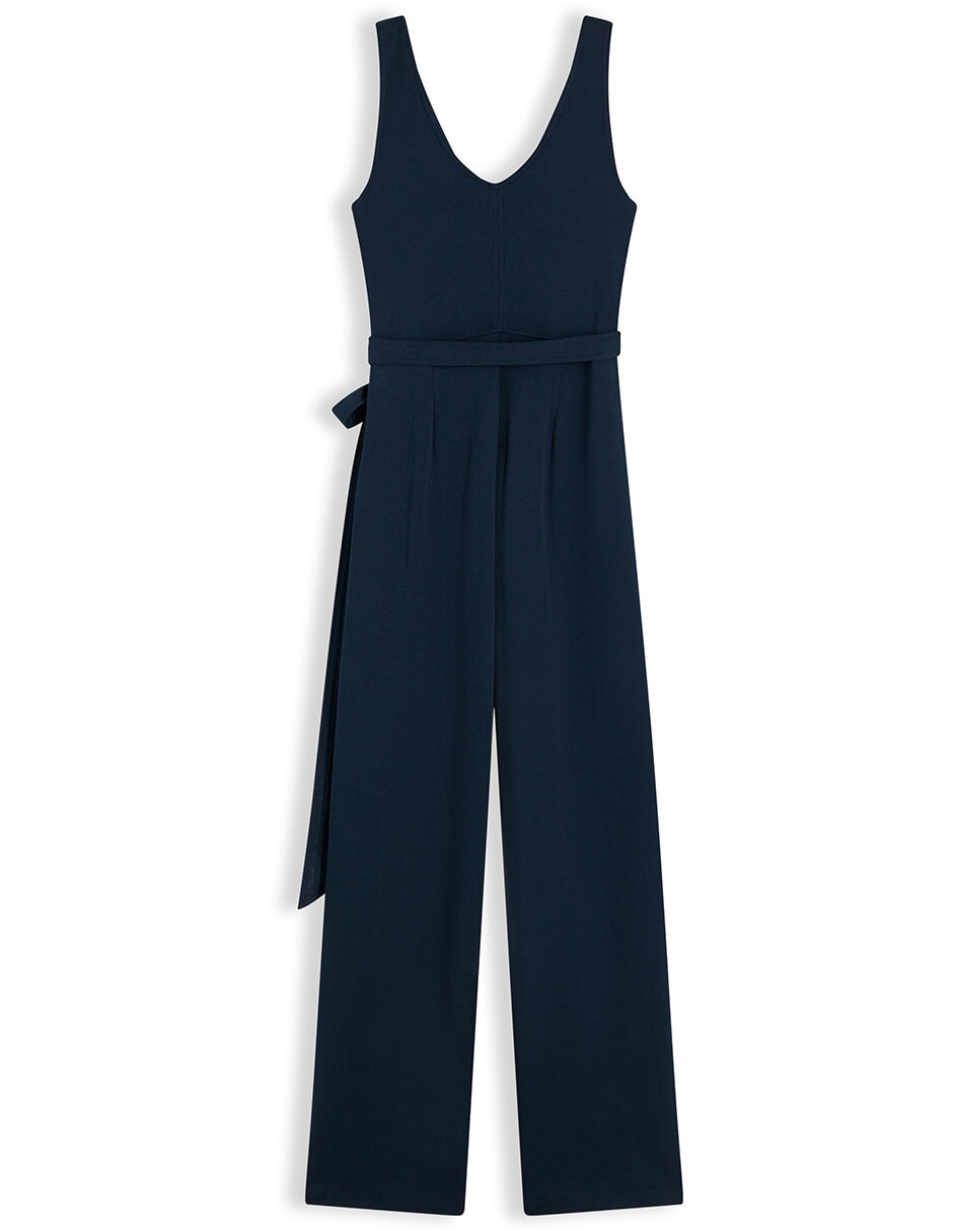 Jumpsuit de Algodón Casual estampado Liso para mujer 2