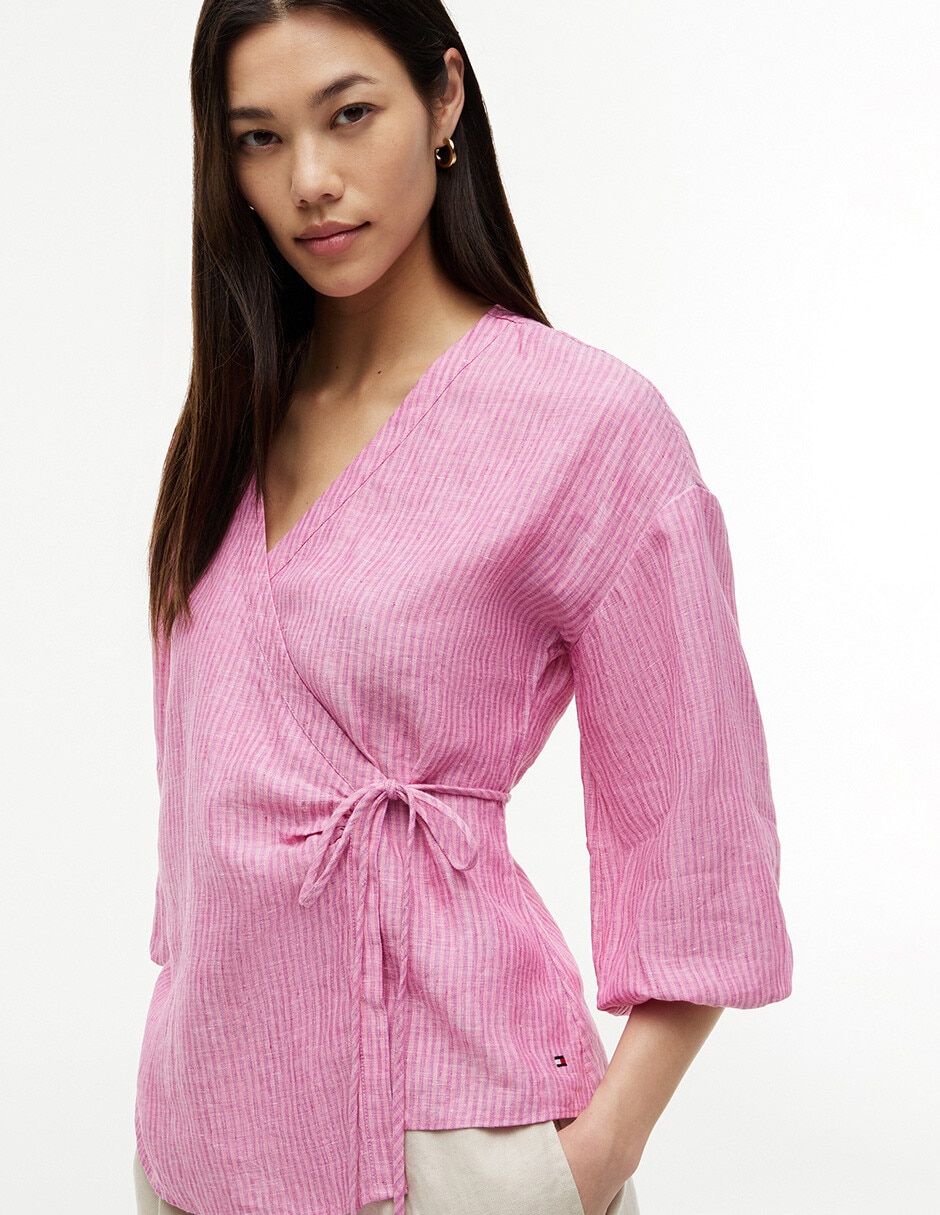Blusa manga larga para mujer 4