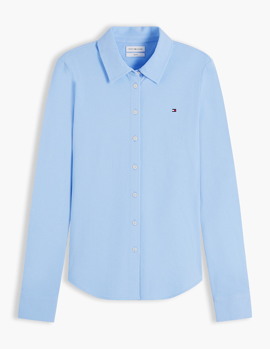 Blusa camisera 1985 polos manga Larga para mujer 6