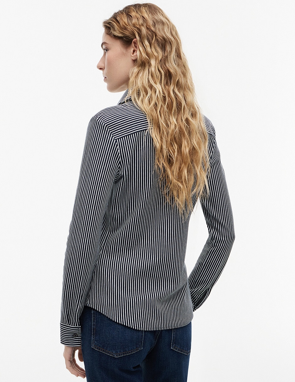 Blusa manga larga para mujer 5