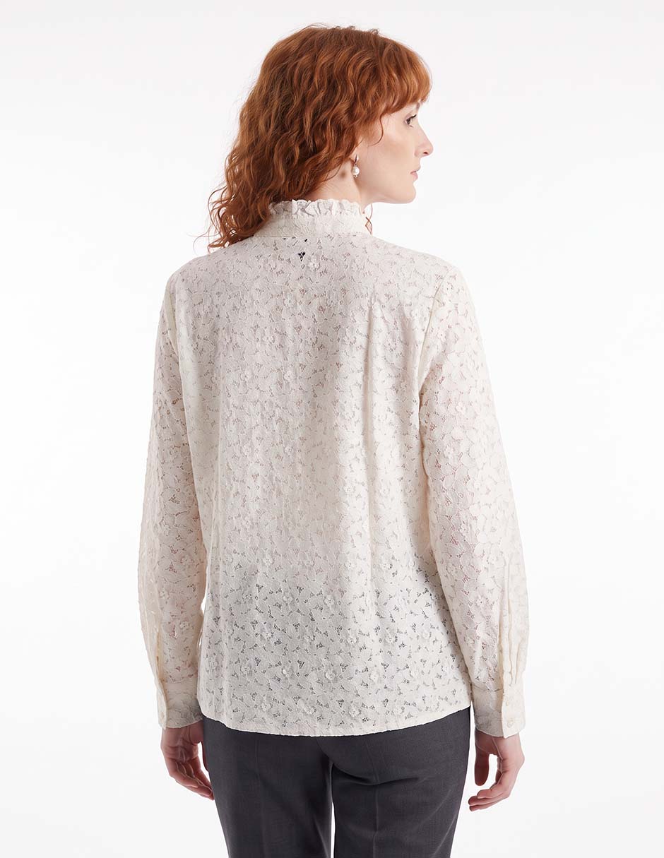Blusa manga larga para mujer 3