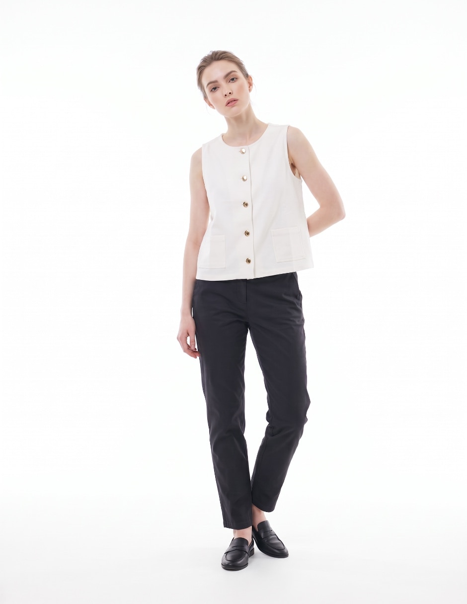 Top cuello redondo 3
