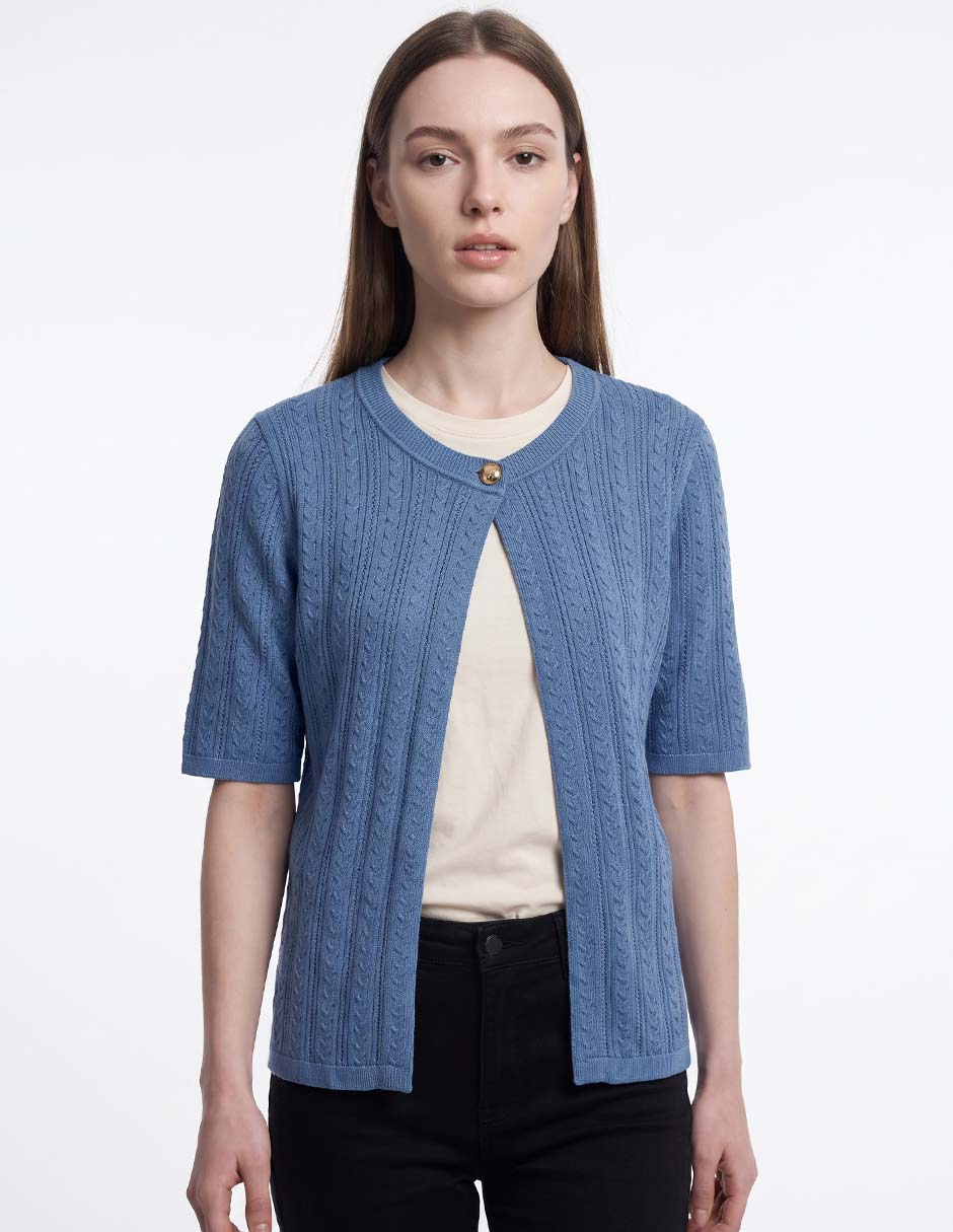 Suéter cuello redondo para mujer Suéter cuello redondo para mujer