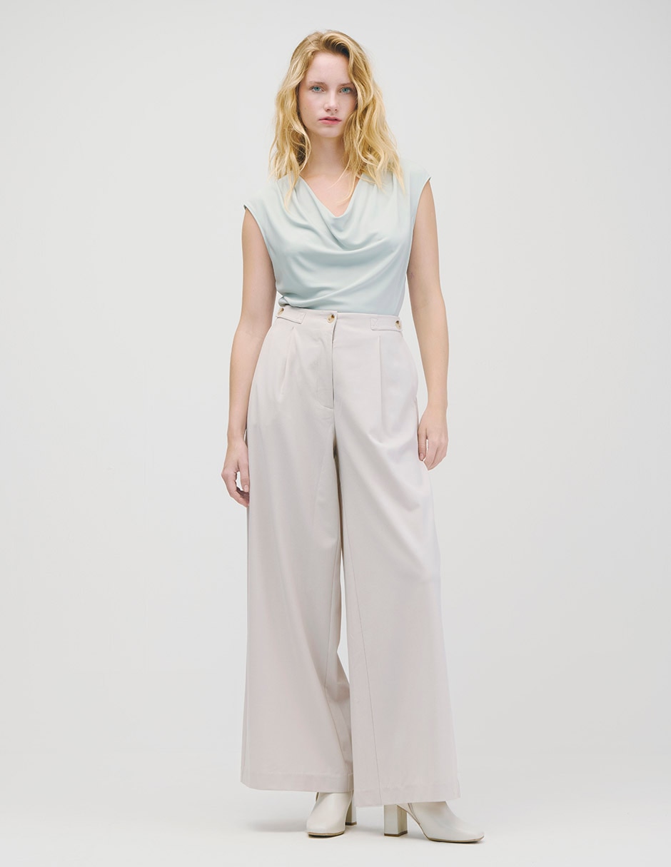 Pantalón akira palazzo para mujer 3