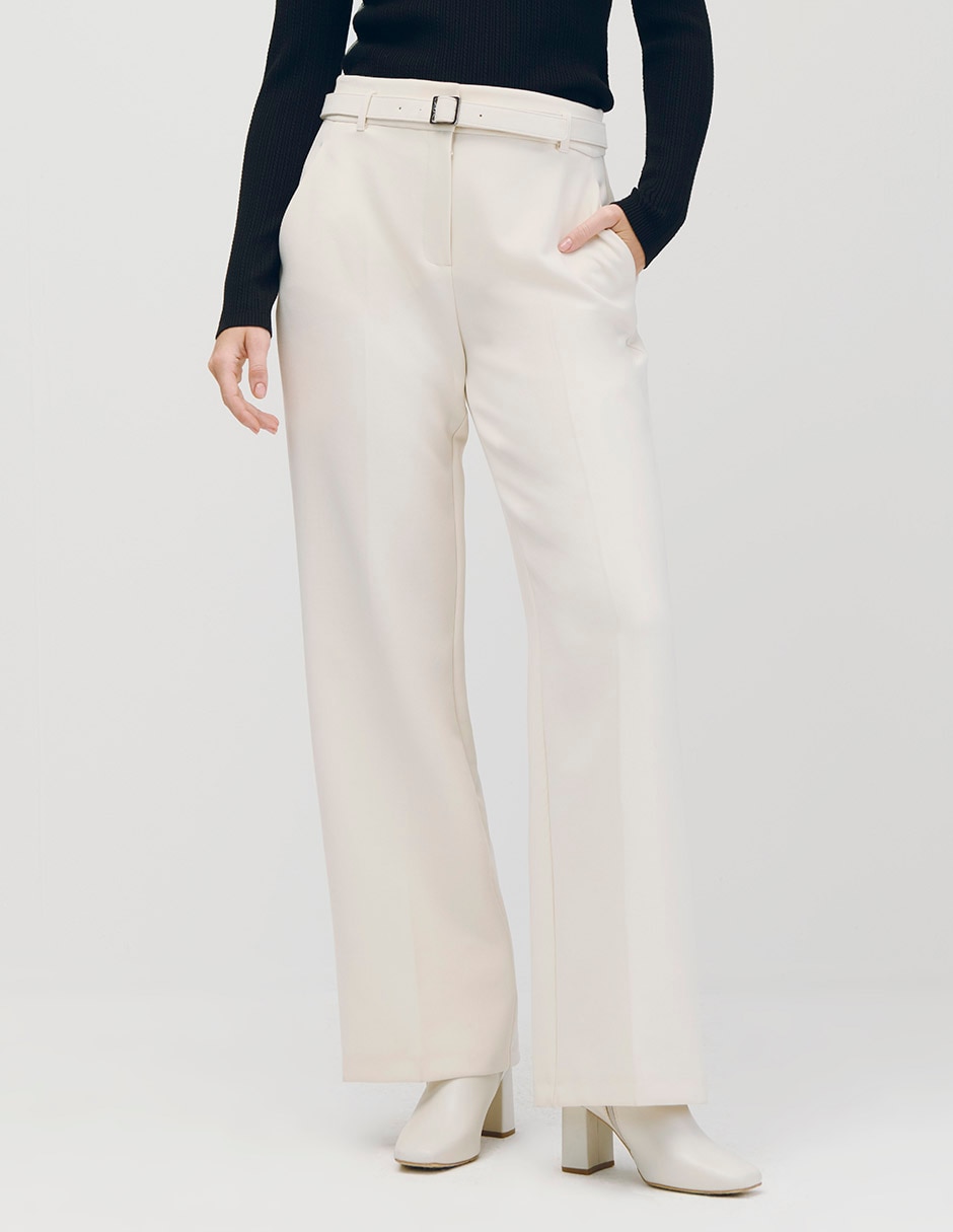 Pantalón recto para mujer
