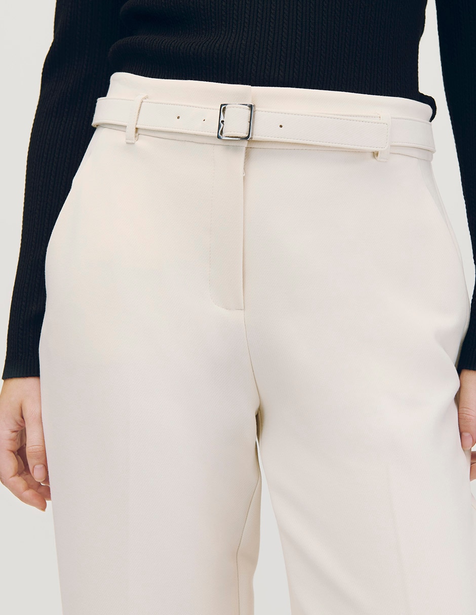 Pantalón recto para mujer 4