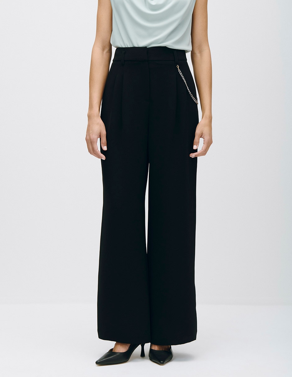 Pantalón palazzo para mujer