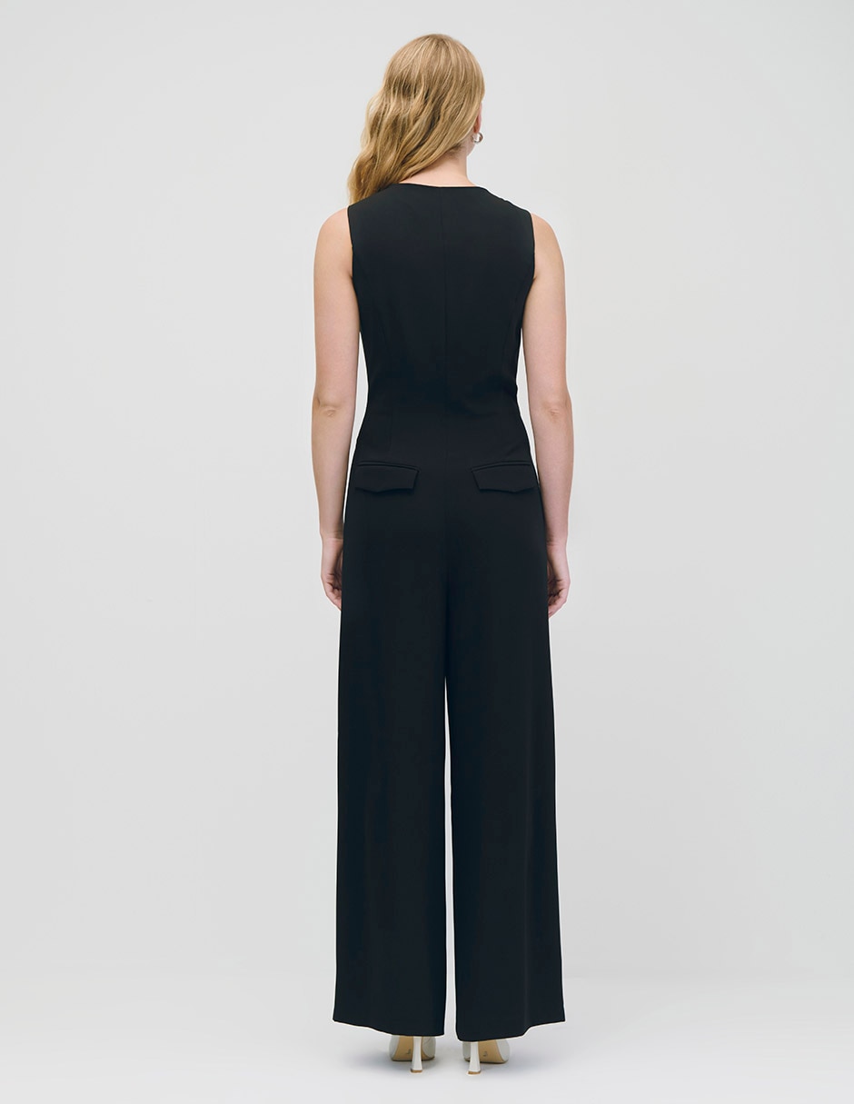 Jumpsuit julio casual estampado liso para mujer