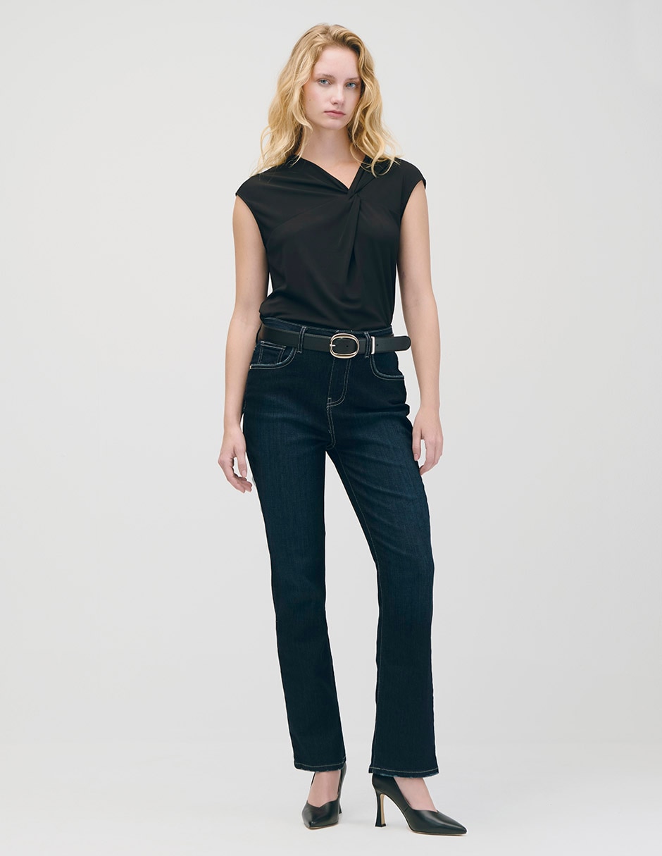 Blusa manga corta para mujer 2