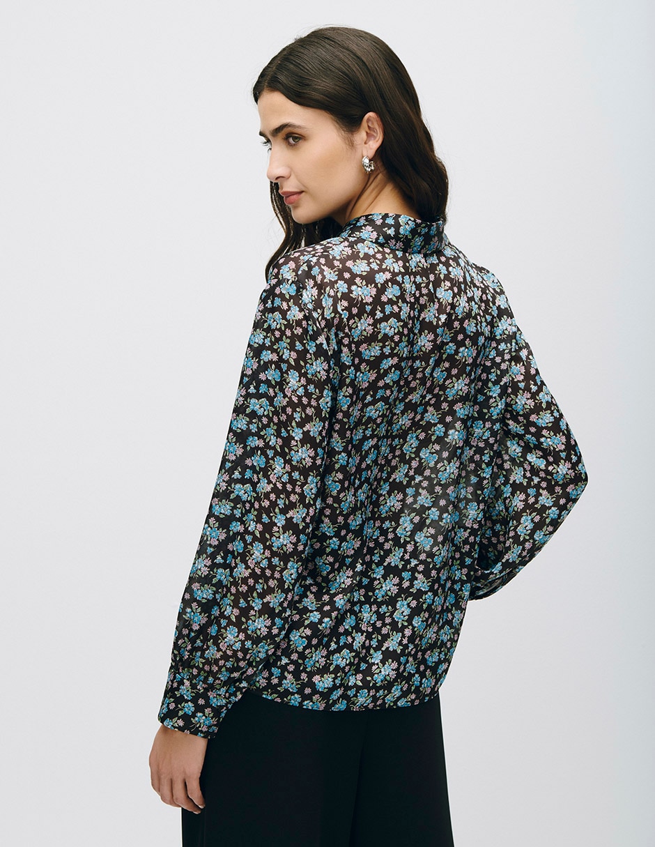 Blusa manga larga para mujer 3