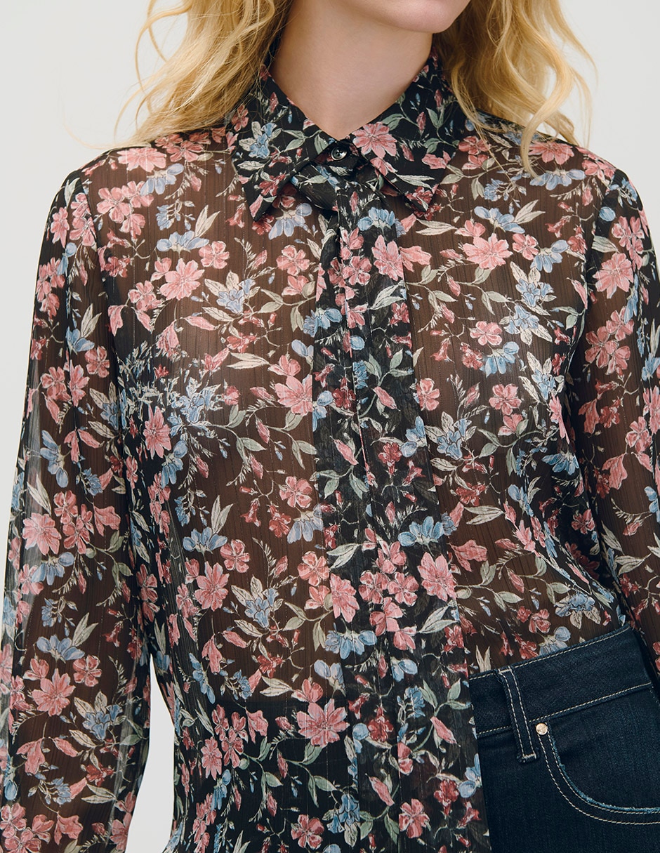 Blusa manga larga para mujer 3