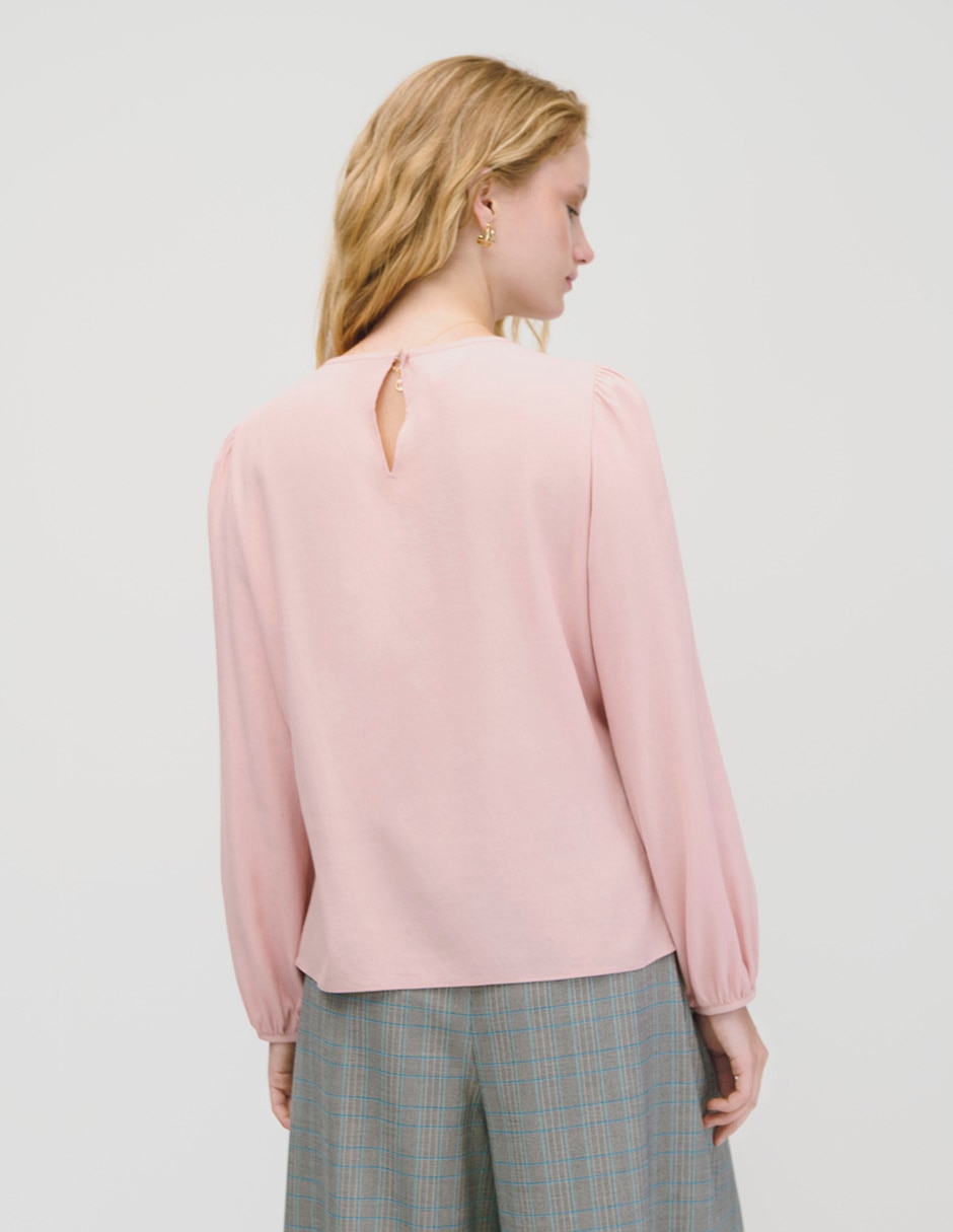 Blusa manga larga para mujer 3