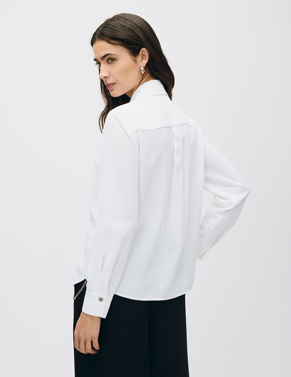 Blusa manga larga para mujer 3