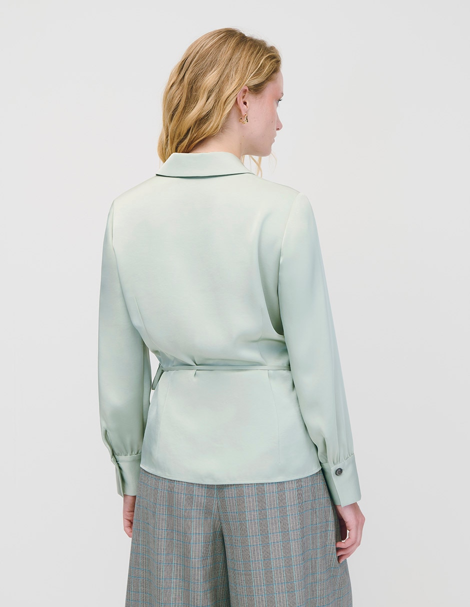 Blusa manga larga para mujer 3
