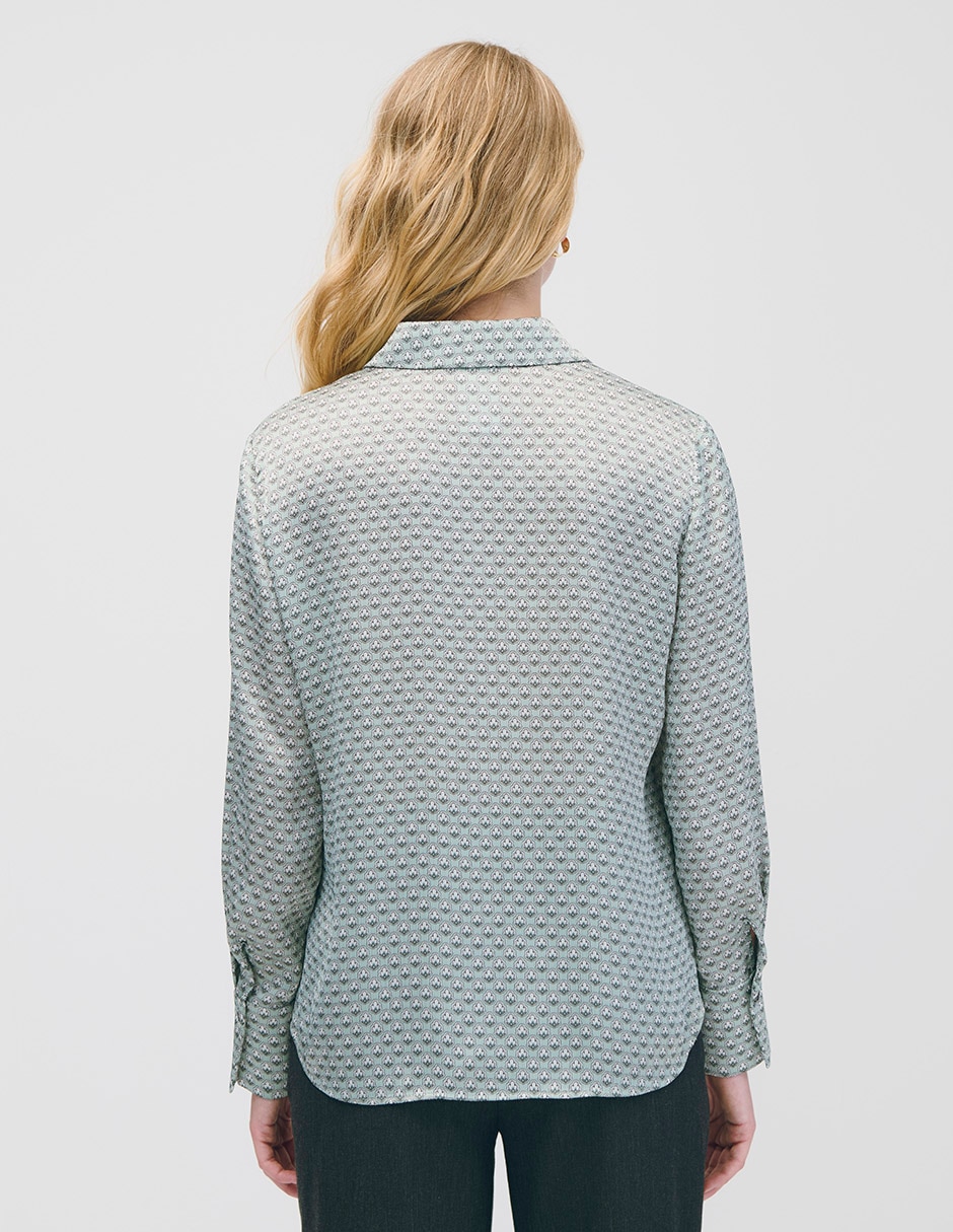Blusa manga larga para mujer 3