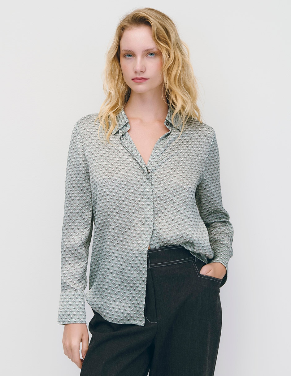 Blusa manga larga para mujer Blusa manga larga para mujer