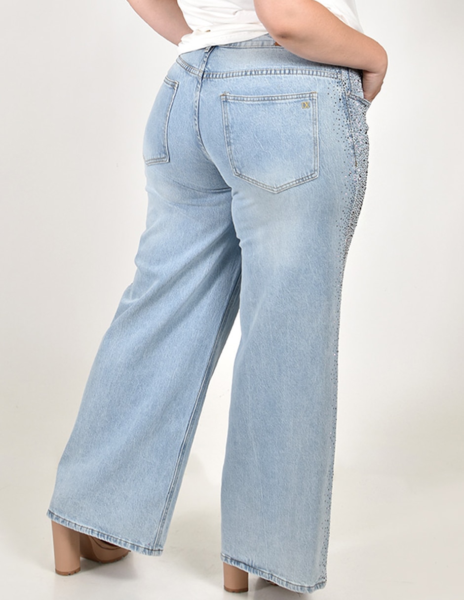 Jeans wide leg para mujer 5